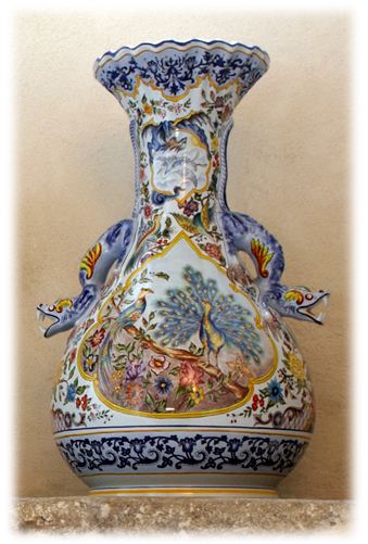 Vase Dragon HB-Henriot